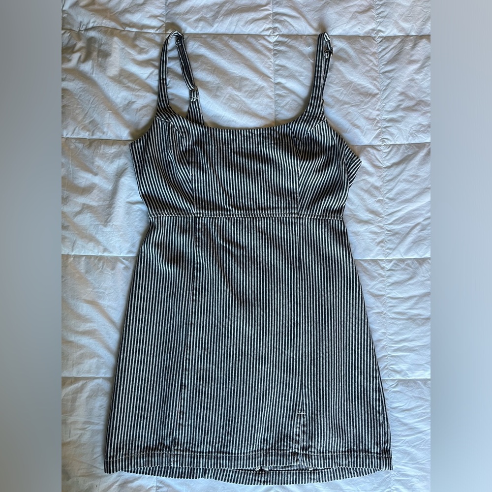 Urban Outfitters BDG Hudson Pinstripe Denim Mini Dress - Never worn!